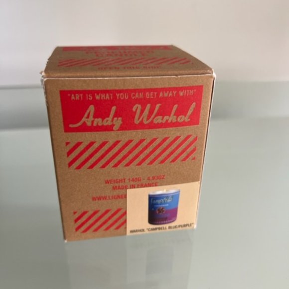 LIGNE BLANCHE Andy Warhol Campbell Candle MADE IN FRANCE - Picture 5 of 5